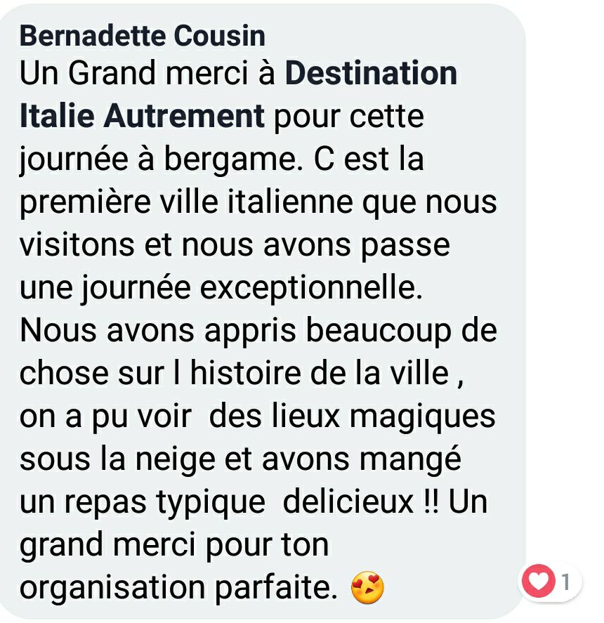 Avis voyageur Italie Autrement